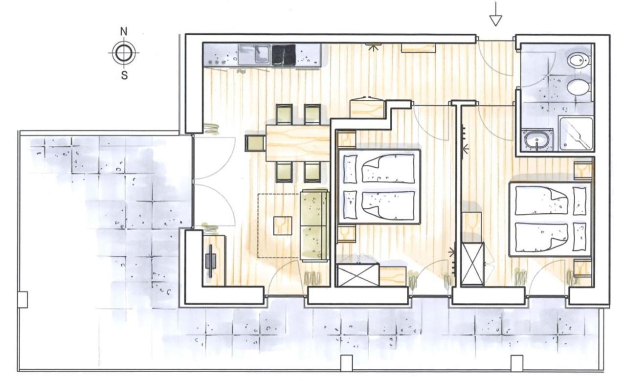 Ariala - Mountain Holiday Home Falzes Esterno foto